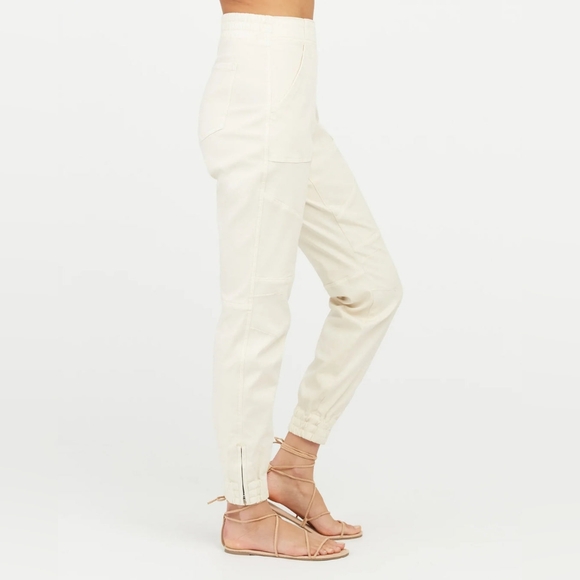 Spanx cream twill cargo joggers - Picture 2 of 7